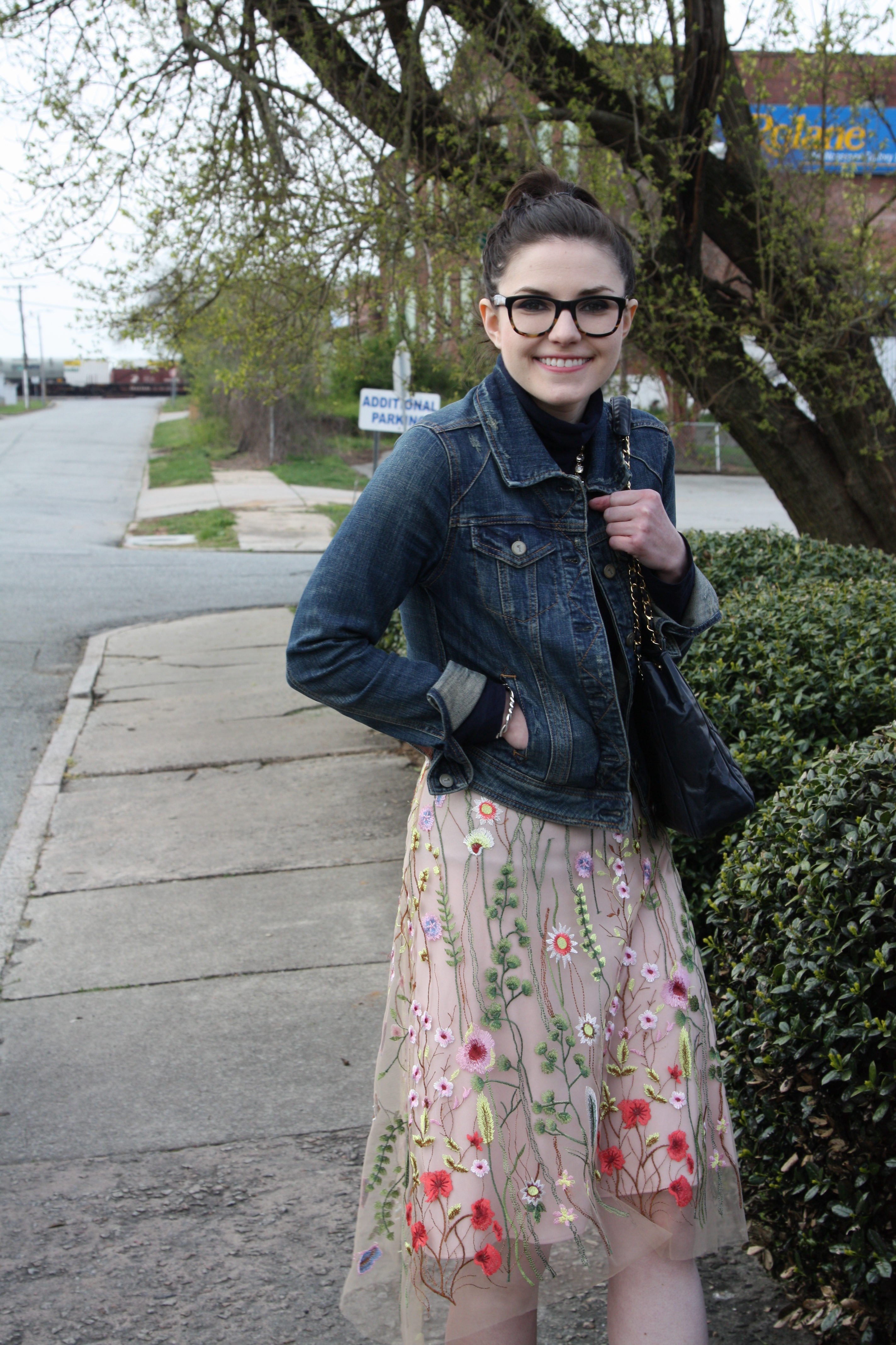 High Ponytails and Jean Jackets - Lefty Living Life