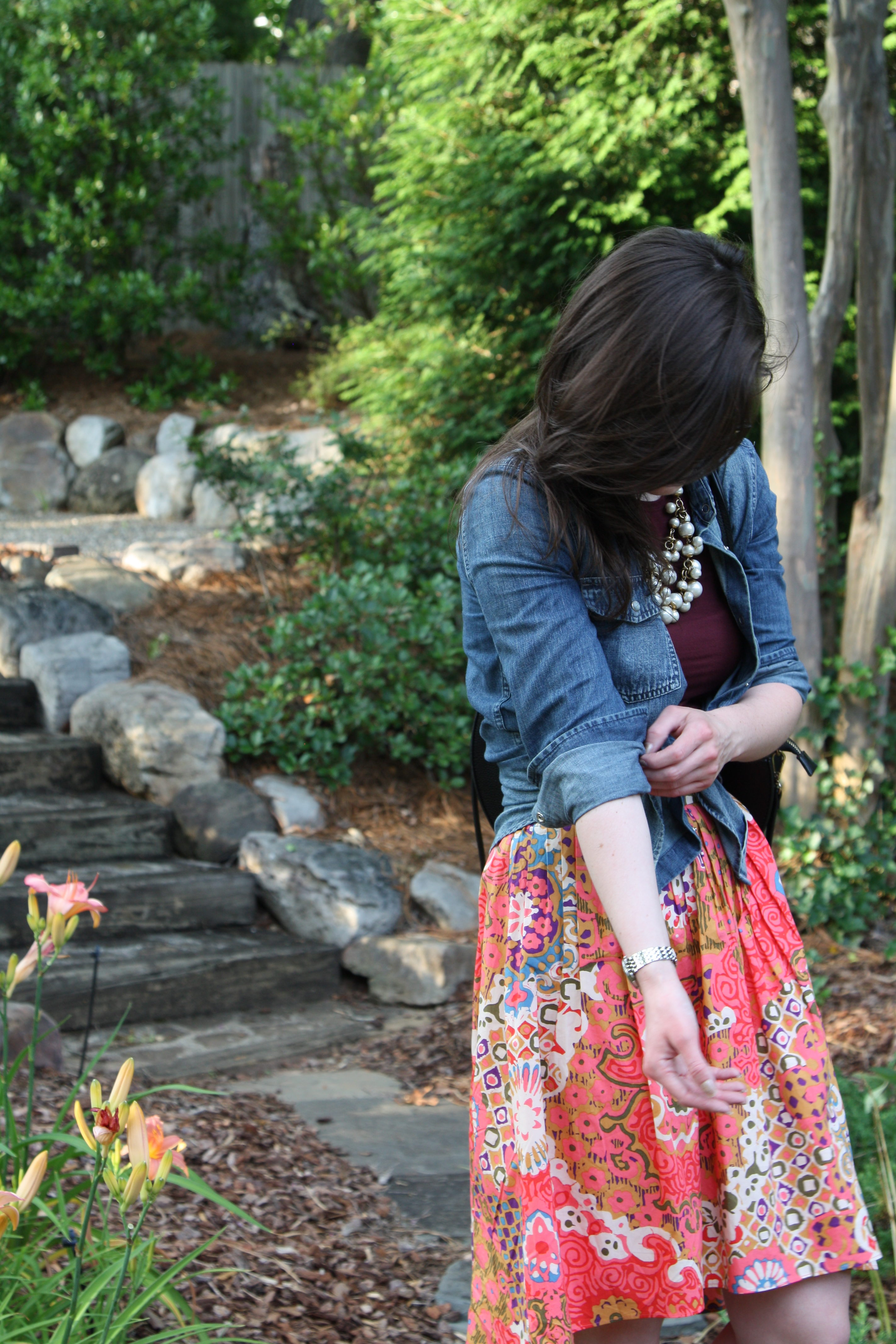 Patterns and Tied Chambray - Lefty Living Life