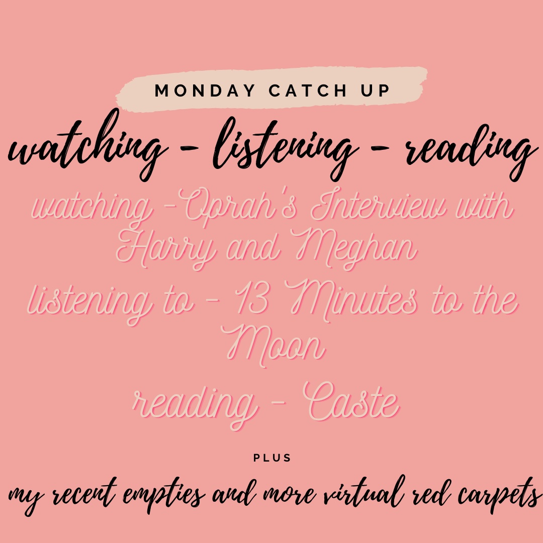 Monday Catch-Up March 8